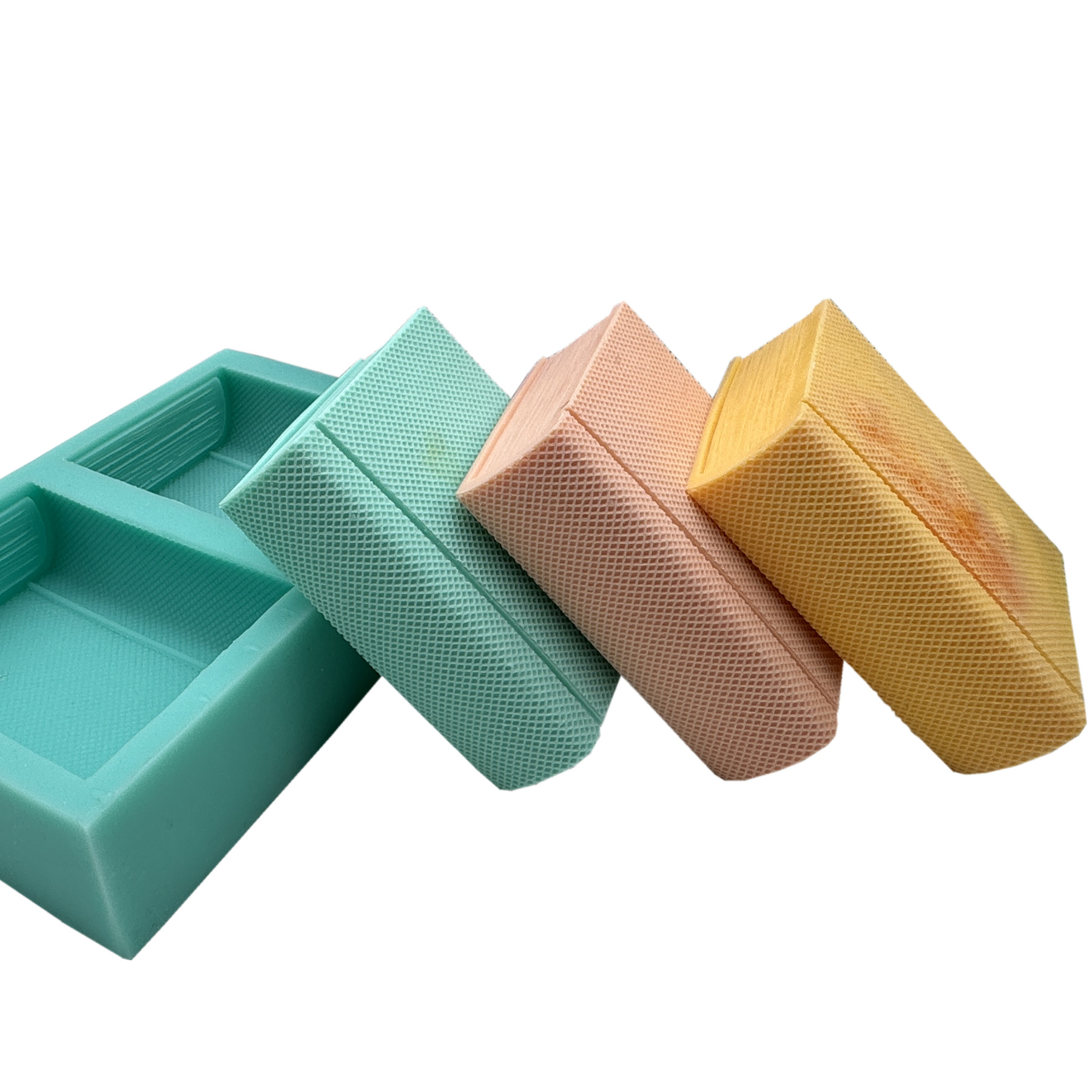 Soap Mold Silicone Loaf - Twee Boeken Siliconen Zeepvormen Handgemaakte Kaars