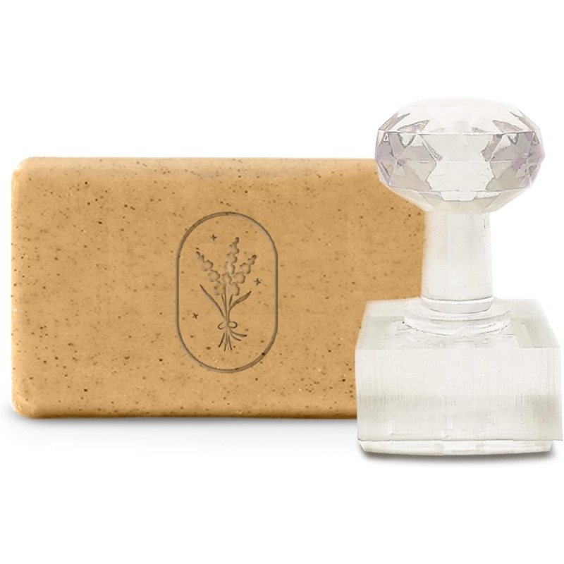 Soap Making Starter Kit - 1 Stuk Acryl Zeep Stempel 5.5