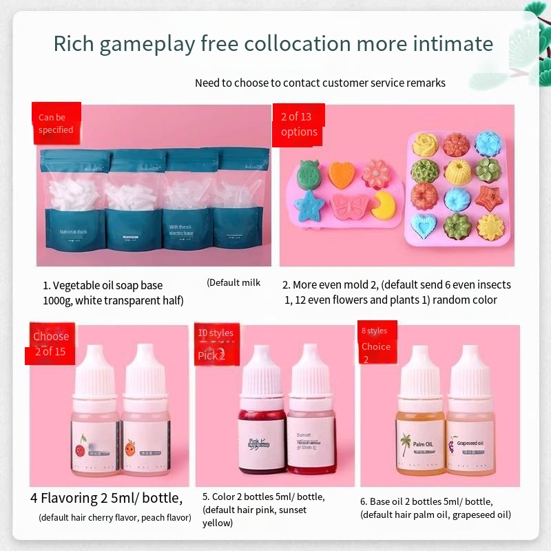 Soap Making Starter Kit - DIY Handgemaakte Zeep Materiaal Pack Thuis
