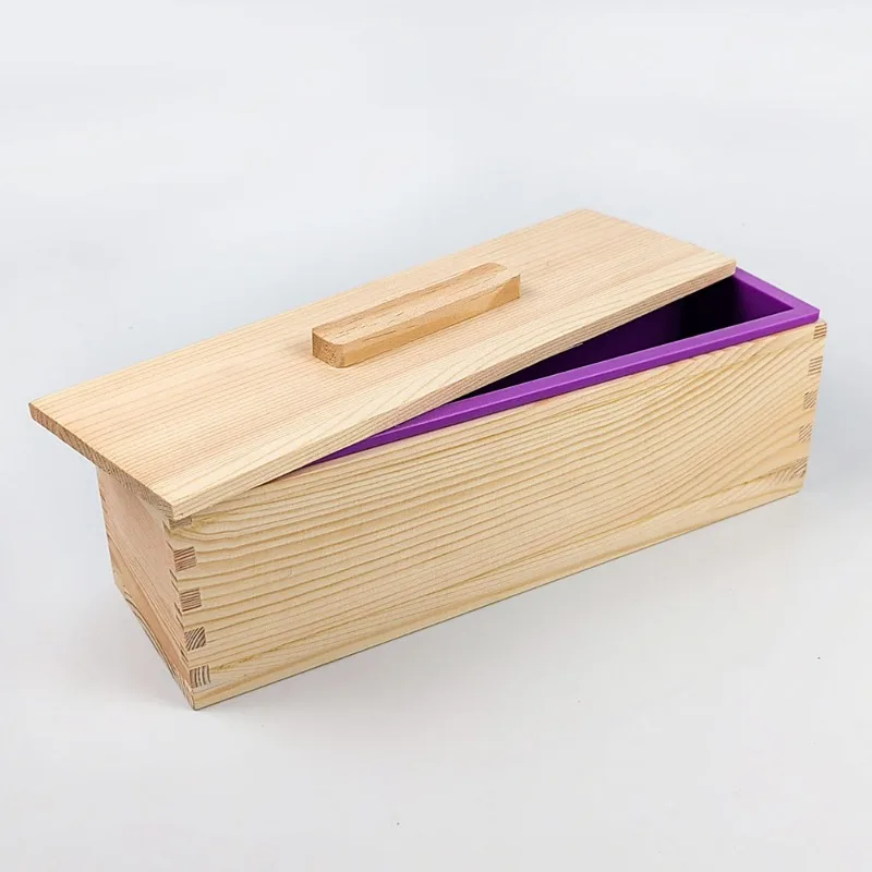 Soap Mold Silicone Loaf - Siliconen zeep mal rechthoekige flexibele mal