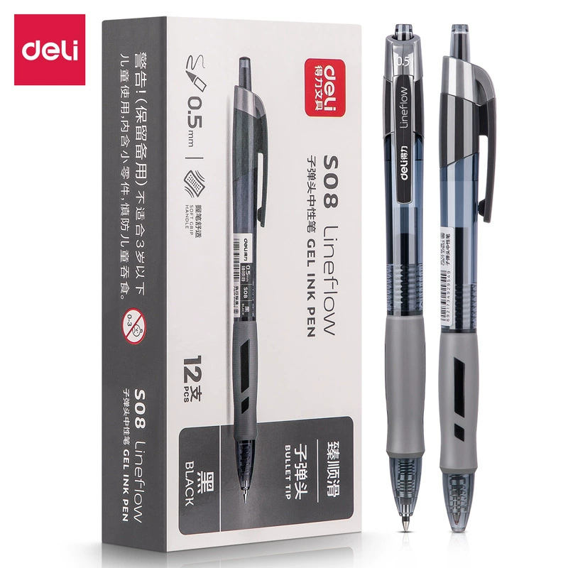 Pentel Pen Energel - DELI gelinktpen 0,5 mm 12 stuks/doos