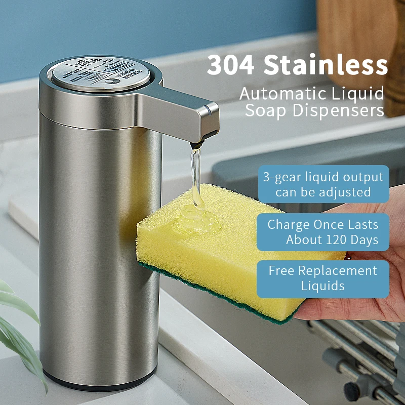 Soap Making Lab - 270ml Keukenzeepmachine Automatische Sensor Handdesinfecterend middel