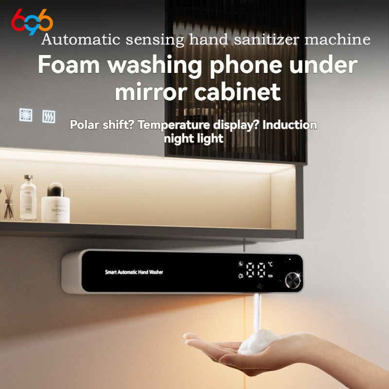 Soap Making Lab - Automatische inductie handwasmachine Nachtlampje Schuim Meer