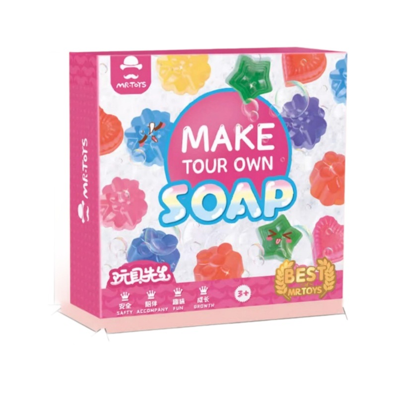 Soap Making Hobbycraft - Creatieve DIY Zeepknutselset voor Kinderen, Kristallen