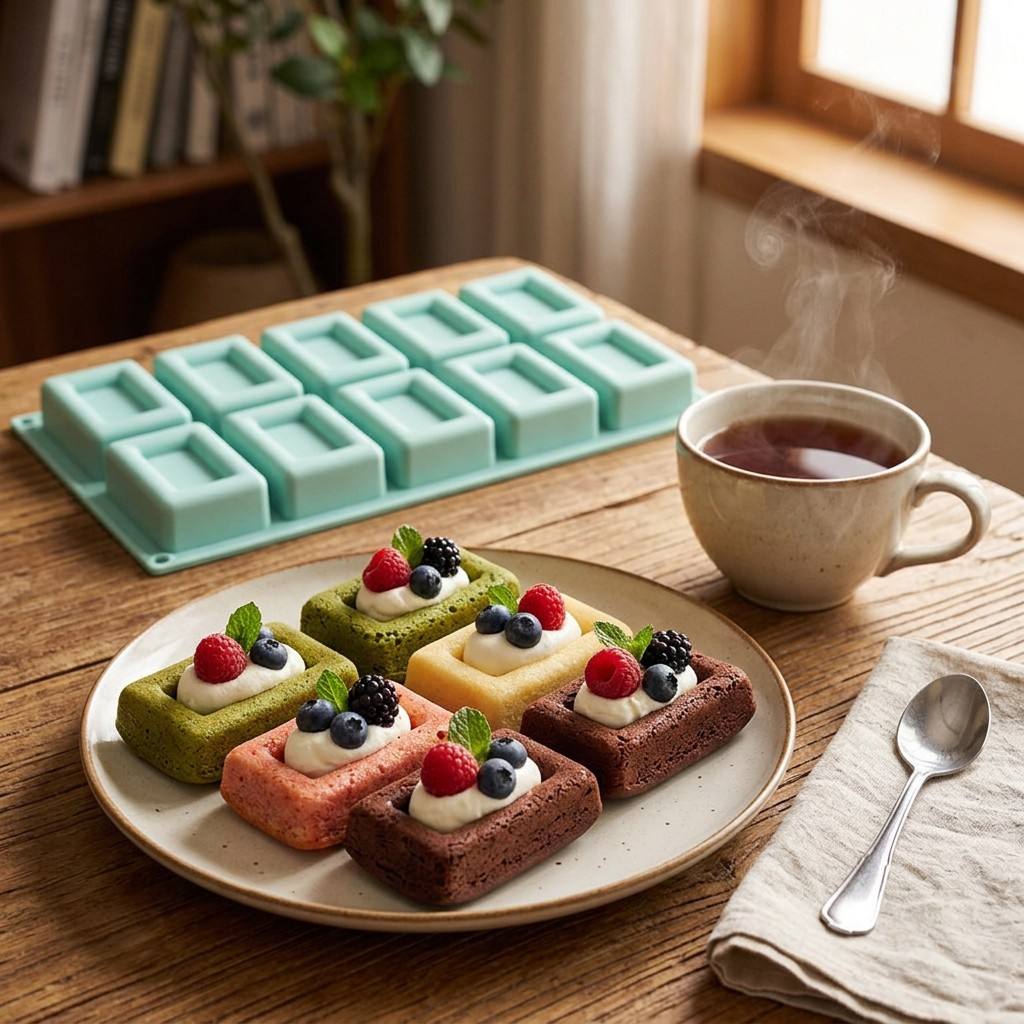 Anti-aanbak 10-gaats rechthoek - Soap Making Store recensie en prijs