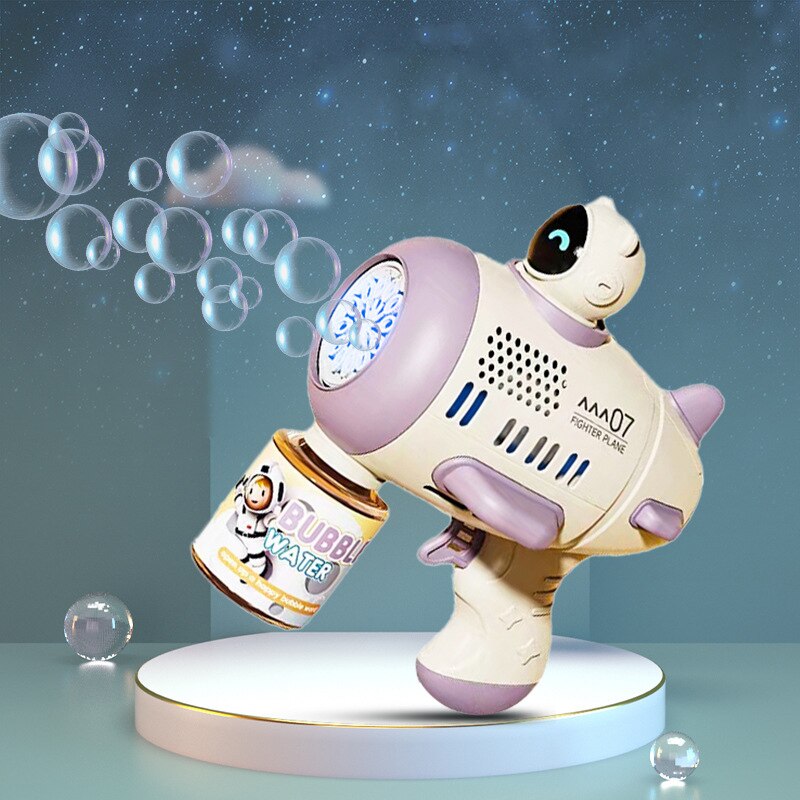 Paarse Bubble Machine Voor Kin - Soap Making Lab recensie en prijs