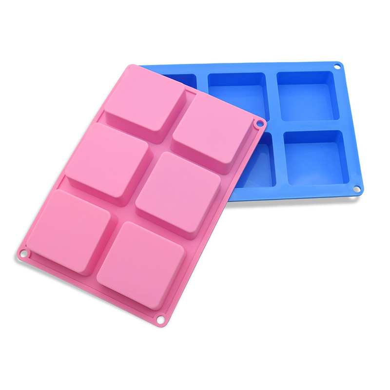 Vierkante Zeepvormen 6-holte A - Soap Mold Silicone Loaf recensie en prijs