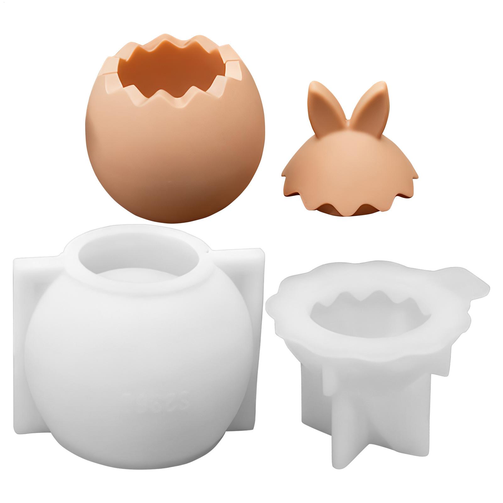 Paasei-vormen 3D siliconen kon - Soap Making Friends recensie en prijs