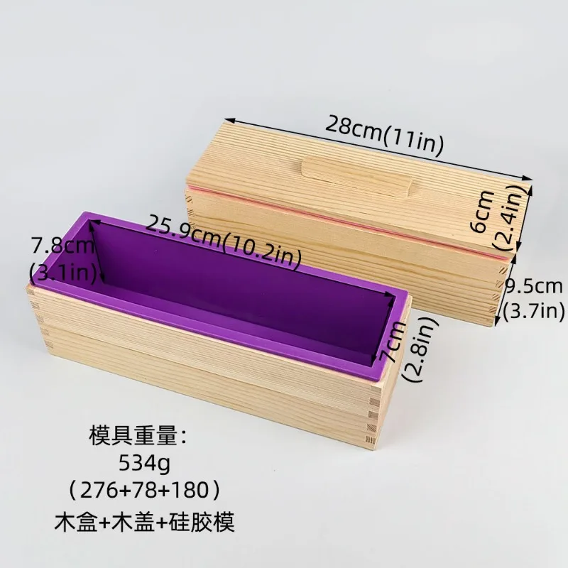 Siliconen zeep mal rechthoekig - Soap Mold Silicone Loaf recensie en prijs