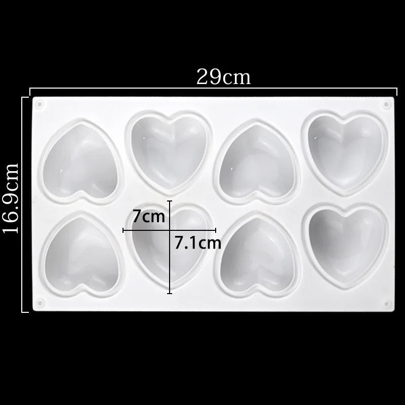 Liefde Hart Siliconen Zeep Sch - Soap Making Store recensie en prijs