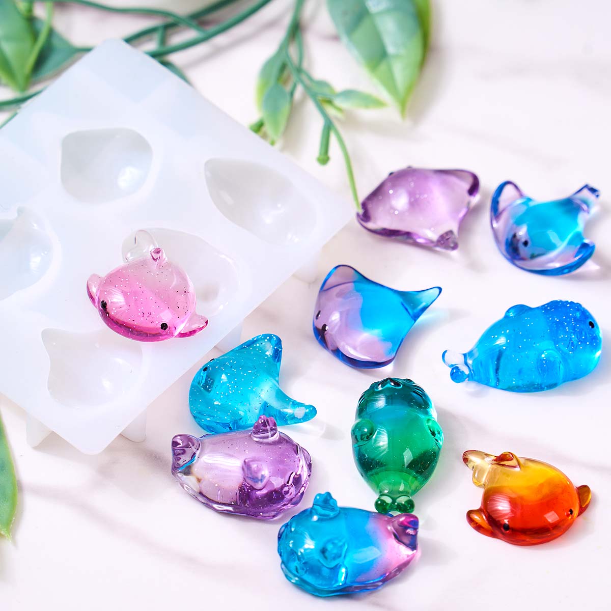 3D Healing Kawaii Manta Ray Wa - Soap Making Accessories recensie en prijs