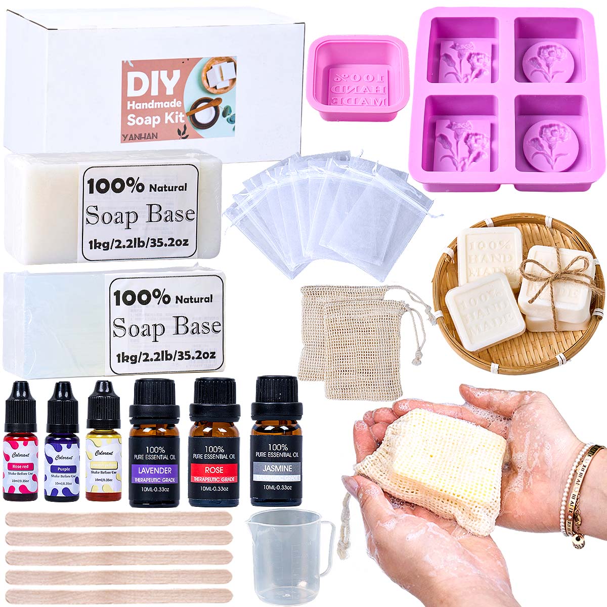 DIY Handgemaakte Zeepmaakset V - Soap Making Starter Kit recensie en prijs