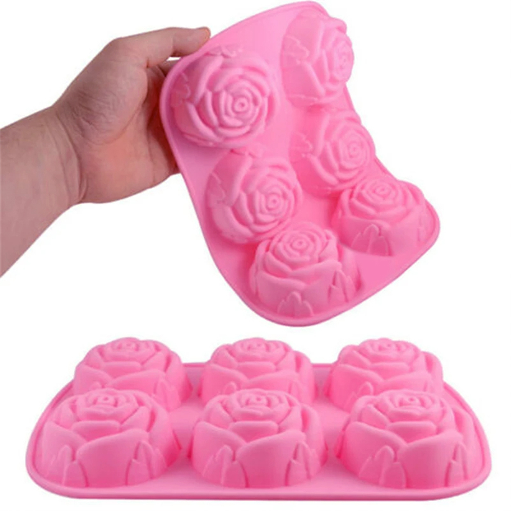6-gaats bloem roos handgemaakt - Soap Mold Silicone Loaf recensie en prijs
