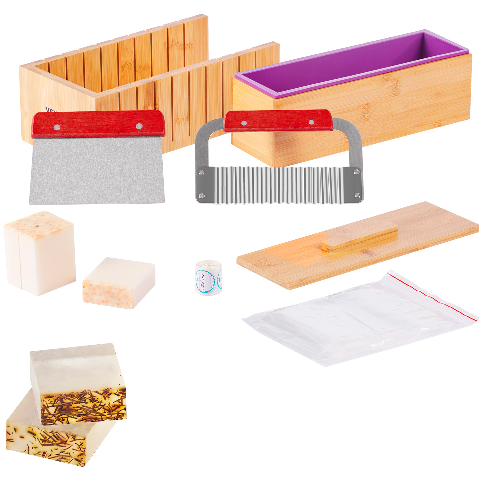 VEVOR Zeepmaakset Bamboe Snijd - Soap Making Lab recensie en prijs