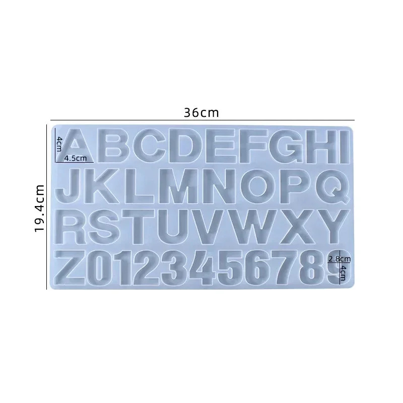 1pc/2pcs/3pcs LettersAtoZ,Numb - Soap Making Store recensie en prijs