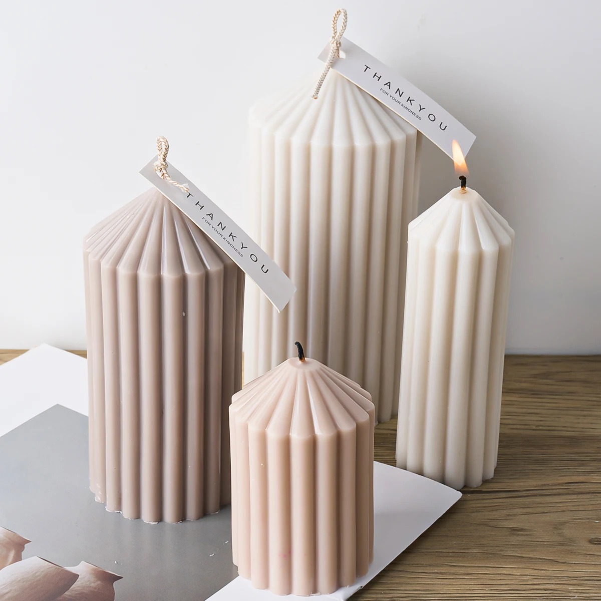 Gewoon Stijl Cilindrische Kaar - Soap Making Accessories recensie en prijs
