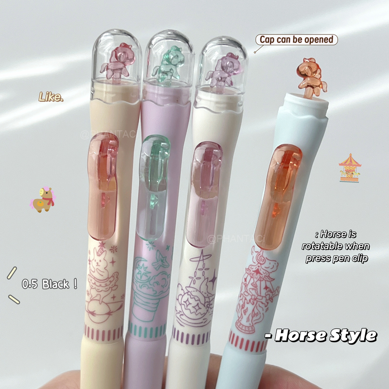 4 STKS Carrousel Stijl Gel Pen - Pentel Pen Energel recensie en prijs