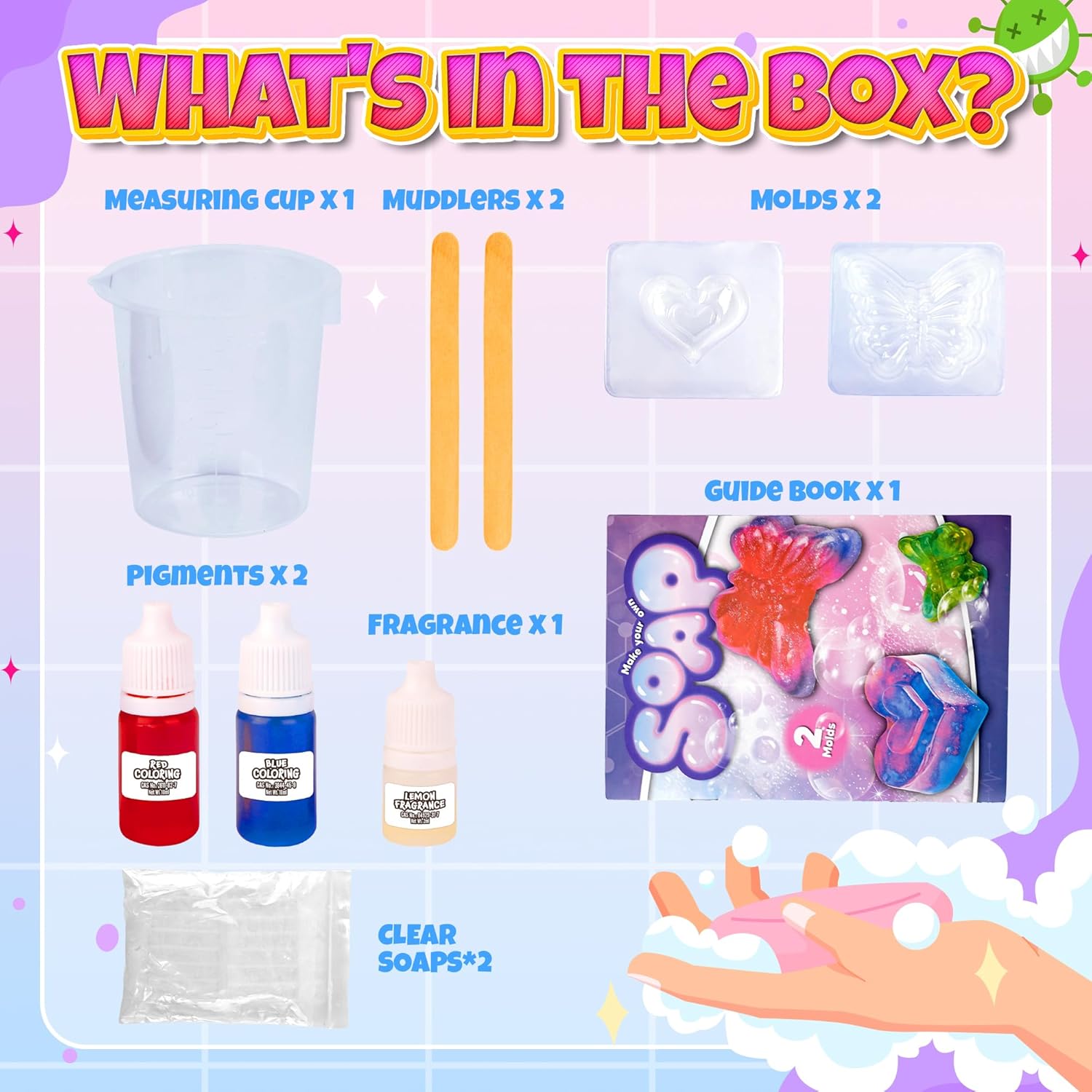 Zeepmaakset voor kinderen Paas - Soap Making Starter Kit recensie en prijs